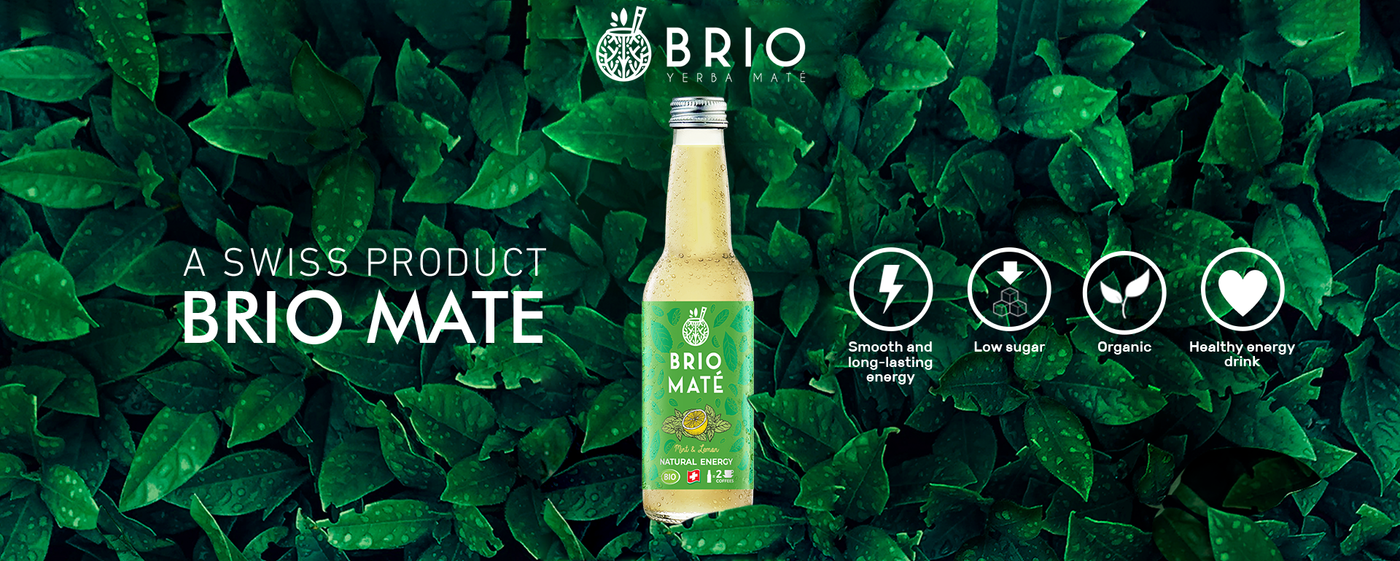 BRIO MATE - MATE MENTHE CITRON 330ML x12 BIO